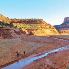 FPC Crew Exploring Tsegi Canyon (Photo Credit: George F. Cathey)